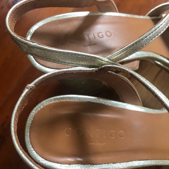 Gold platform heels - Picture 6 of 6